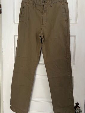 Banana Republic Olive Tan Chino Pants